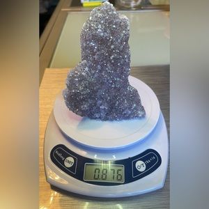 Amethyst cluster. 0.876 lb